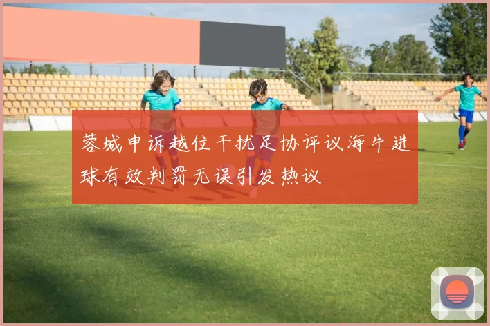 蓉城申诉越位干扰足协评议海牛进球有效判罚无误引发热议